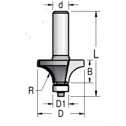 R 4,0 mm d-6 mm