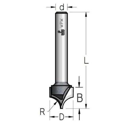 Freza 4,8"