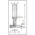 D-28,0 mm D1-9,5 mm B-20,7 B1-8,0 mm d-12 Dimar